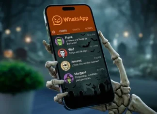 como personalizar tu WhatsApp para Halloween