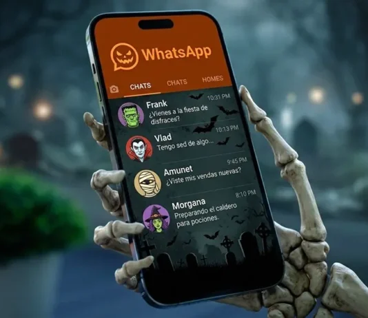 como personalizar tu WhatsApp para Halloween