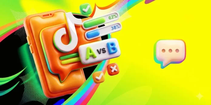como poner encuestas en los comentarios de TikTok