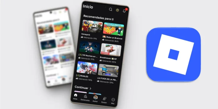 como poner roblox en modo oscuro movil