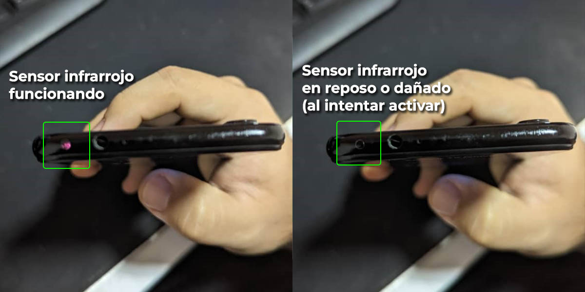 como probar sensor infrarrojo xiaomi para saber si funciona