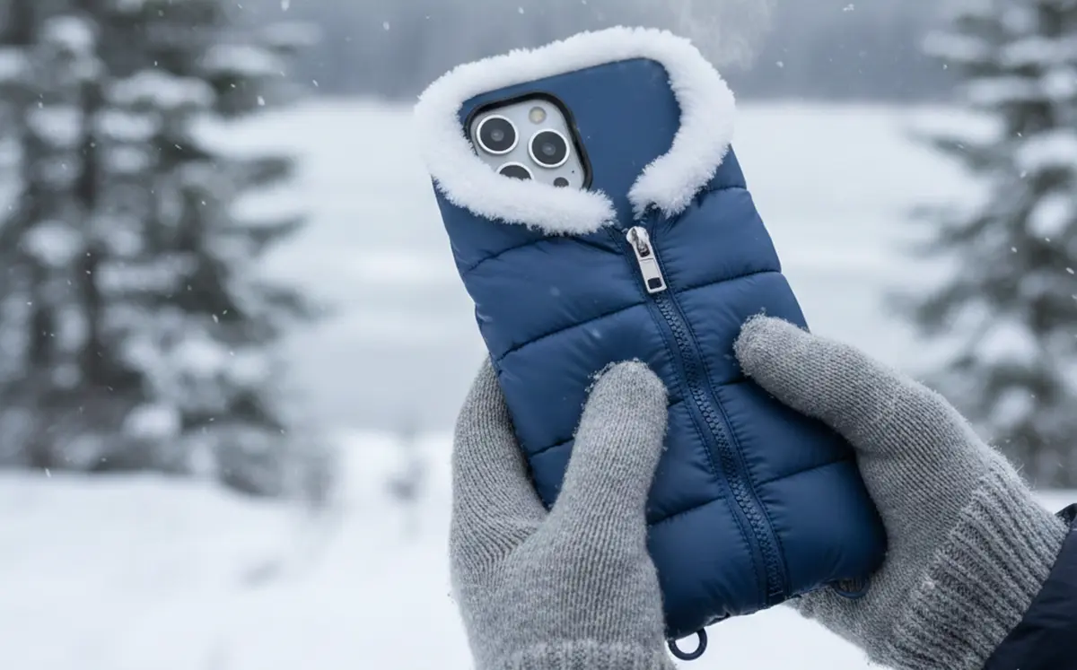 como proteger bateria de movil de frio extremo