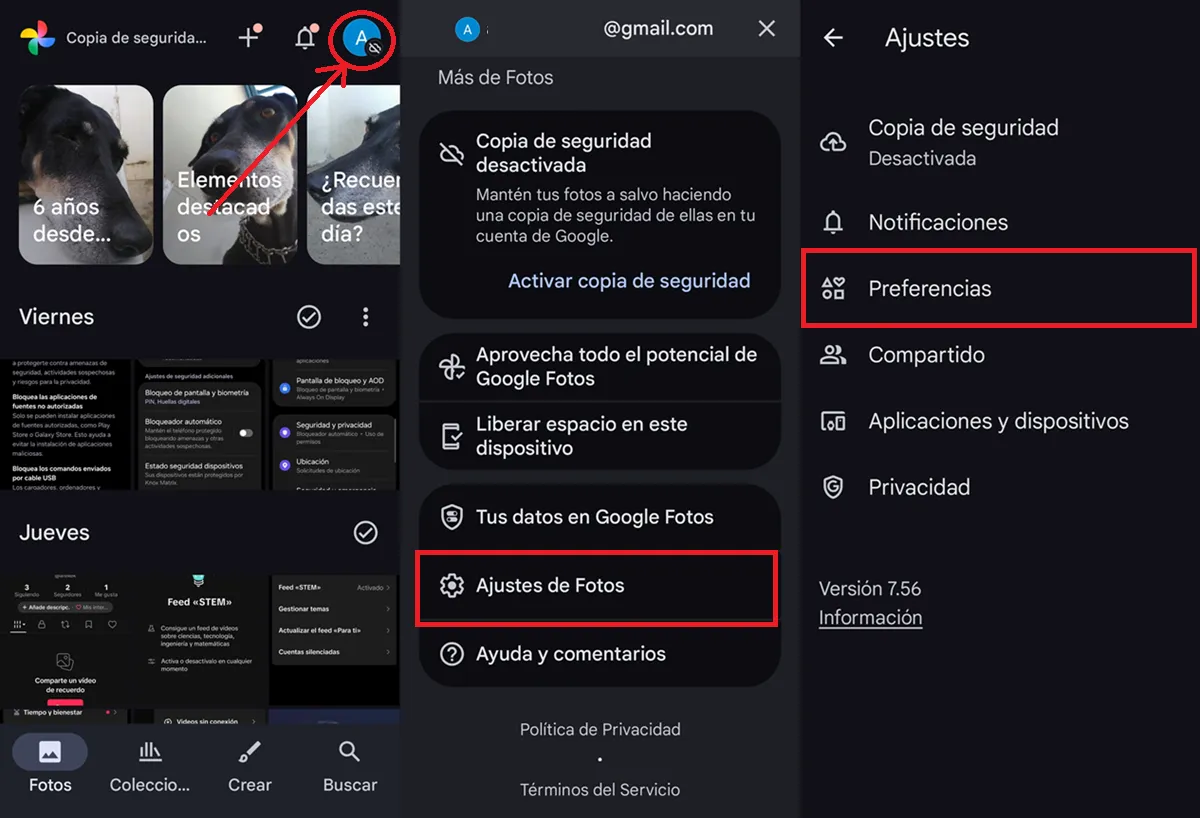 como quitar gemini de google fotos