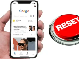 como reinciar google discover