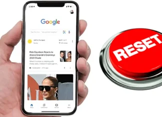 como reinciar google discover