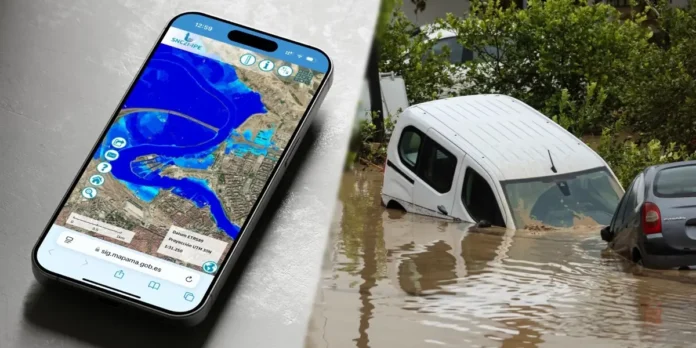 como saber si vivo en una zona inundable en España