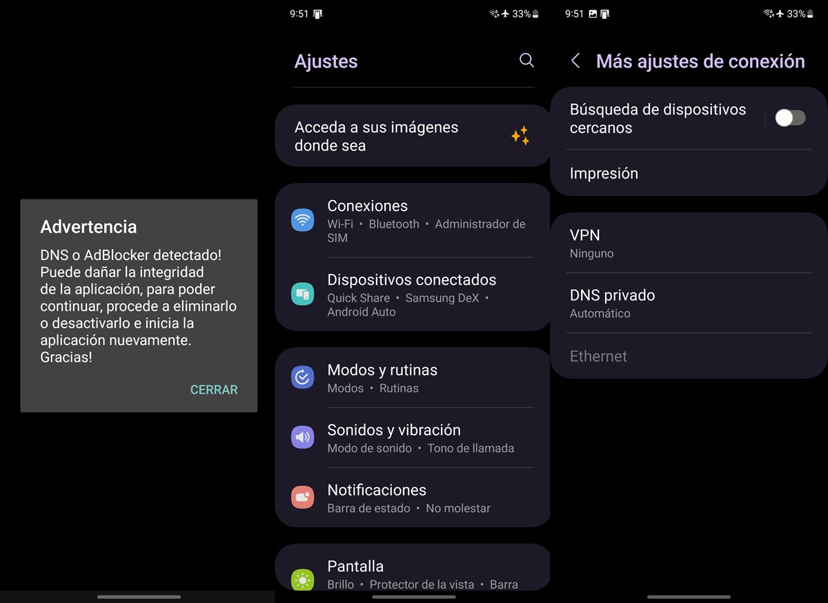 como solucionar DNS o AdBlocker detectado en AdrenalinaGol