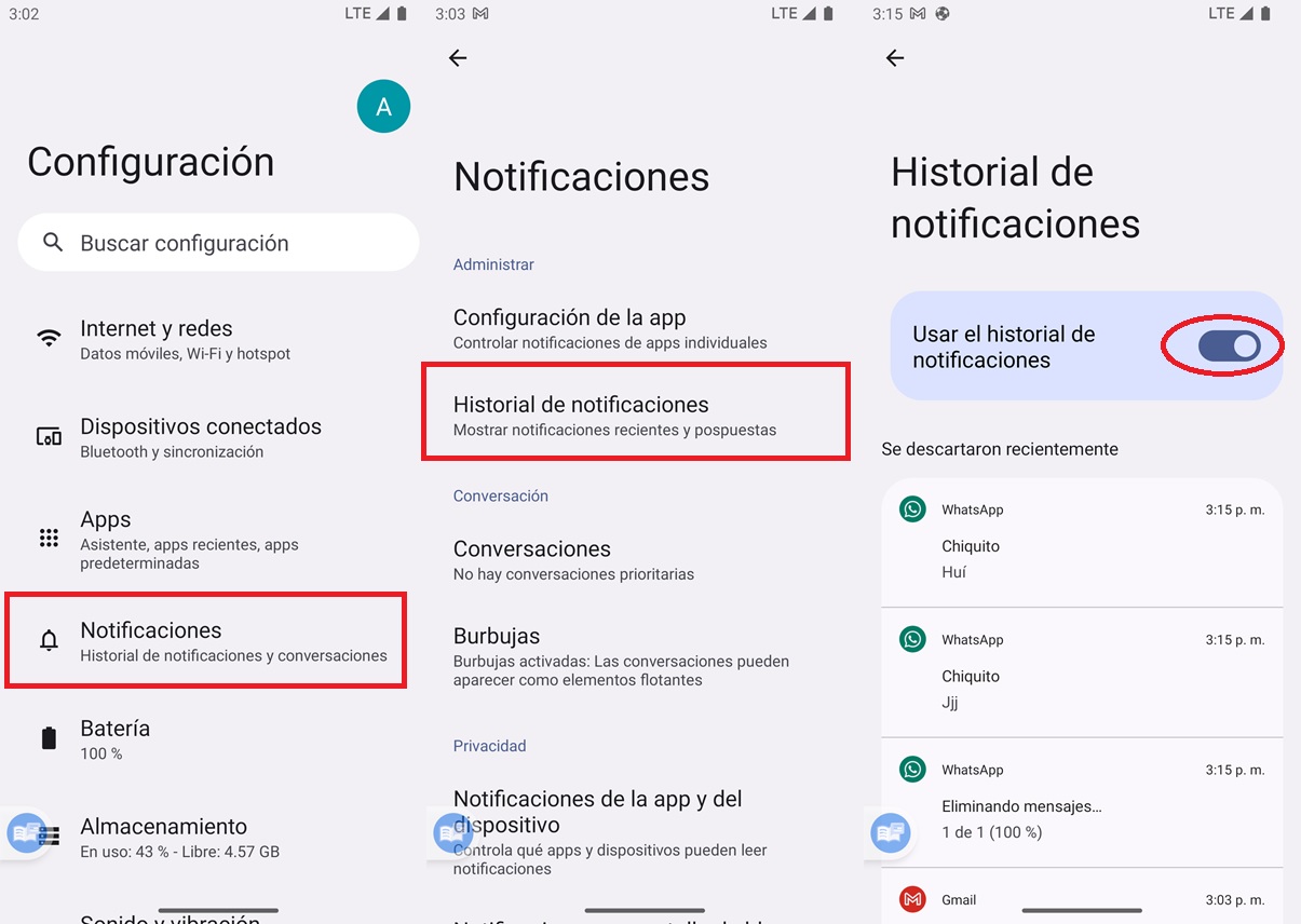 como ver mensajes de whatsapp eliminados