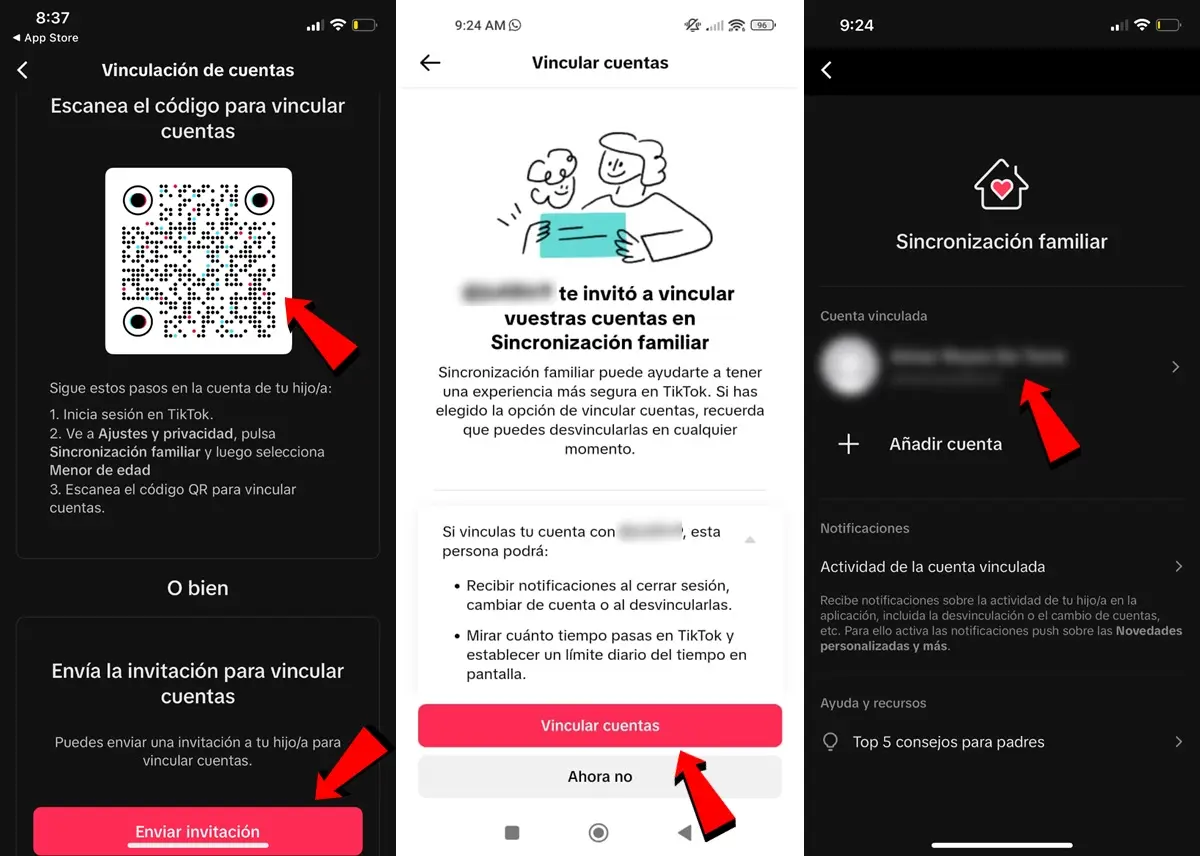 Cómo Conectar La Cuenta Tiktok De Mi Hijo Con La Mía Con La Sincronización Familiar De Tiktok