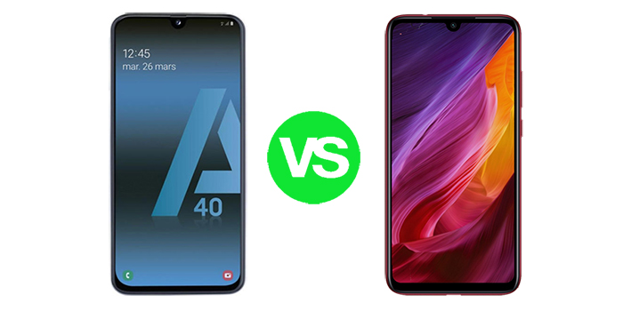 comparativa redmi 7 vs galaxy a40