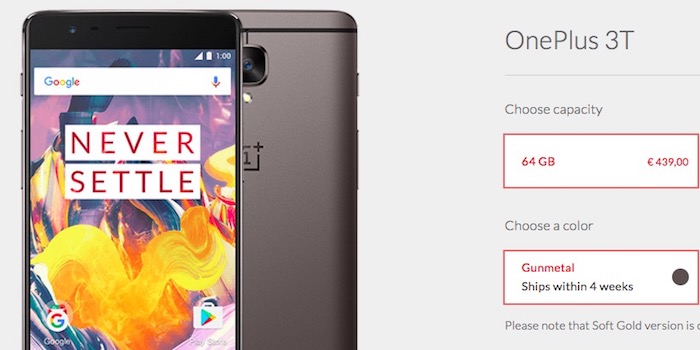 comprar oneplus 3t barato