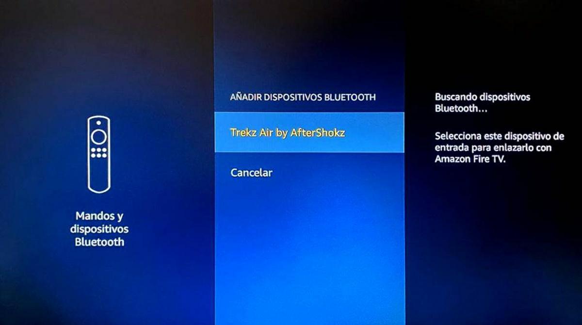 conectar auriculares bluetooth amazon fire tv