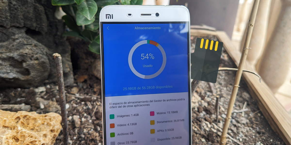 configurar micro sd almacenamiento interno xiaomi miui