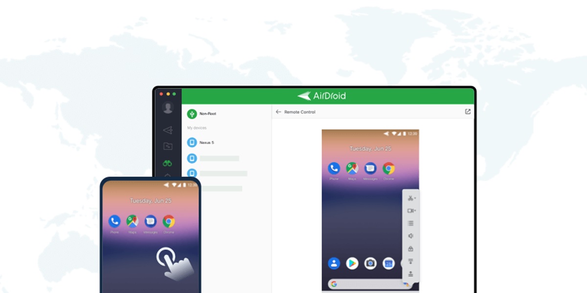 control remoto android con aidroid