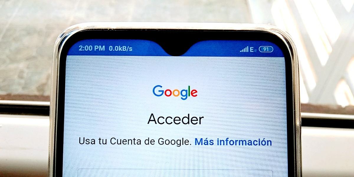 crear una cuenta de google android