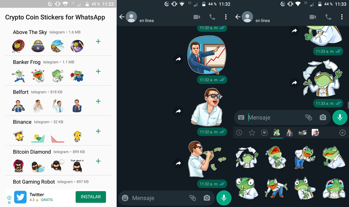 crypto coin stickers for whatsapp