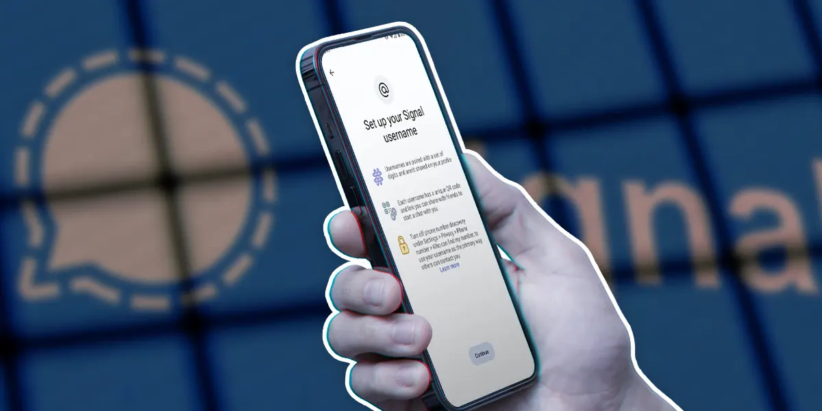 cuanto cuesta usar signal sin numero de telefono y con nombre de usuario