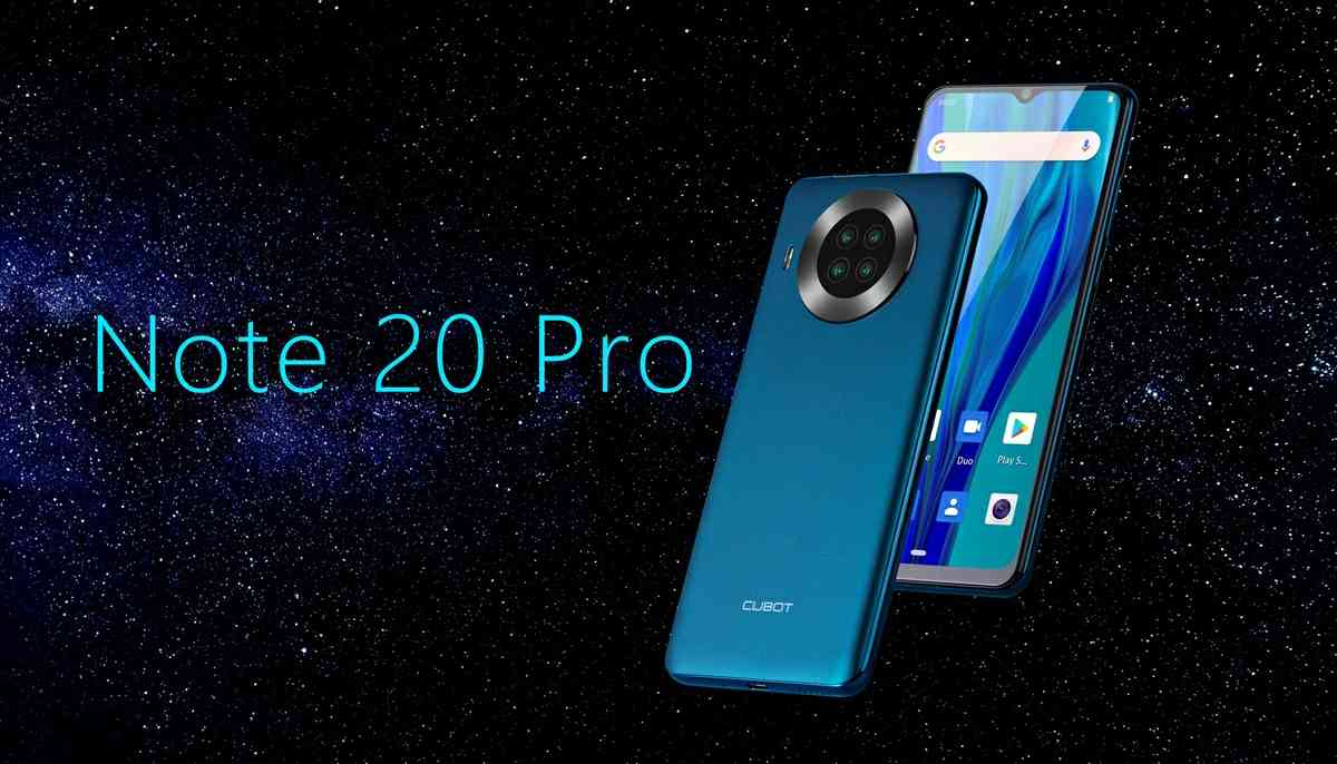 cubot note 20 pro