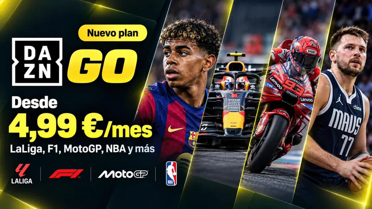 Precios de suscripción de DAZN GO