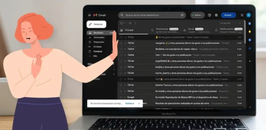dejar de recibir correos de tiktok