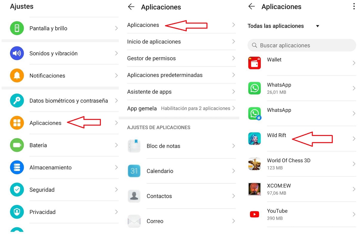 desactivar notificaciones lol wild rift 