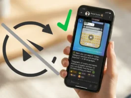 desactivar reproduccion automatica de videos en telegram