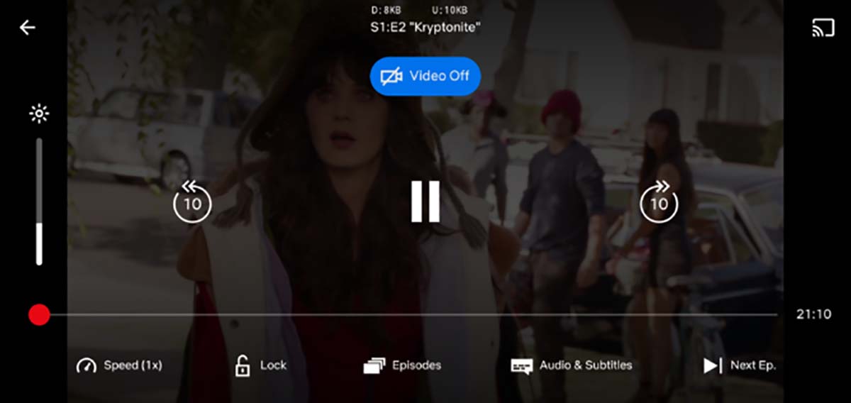 desactivar video app netflix nueva funcion descargar