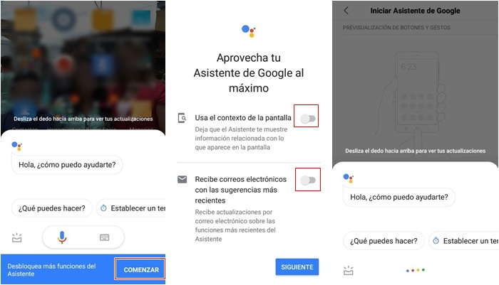 desbloquear google assistant xiaomi