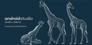 descarga Android Studio Giraffe 2022.3.1