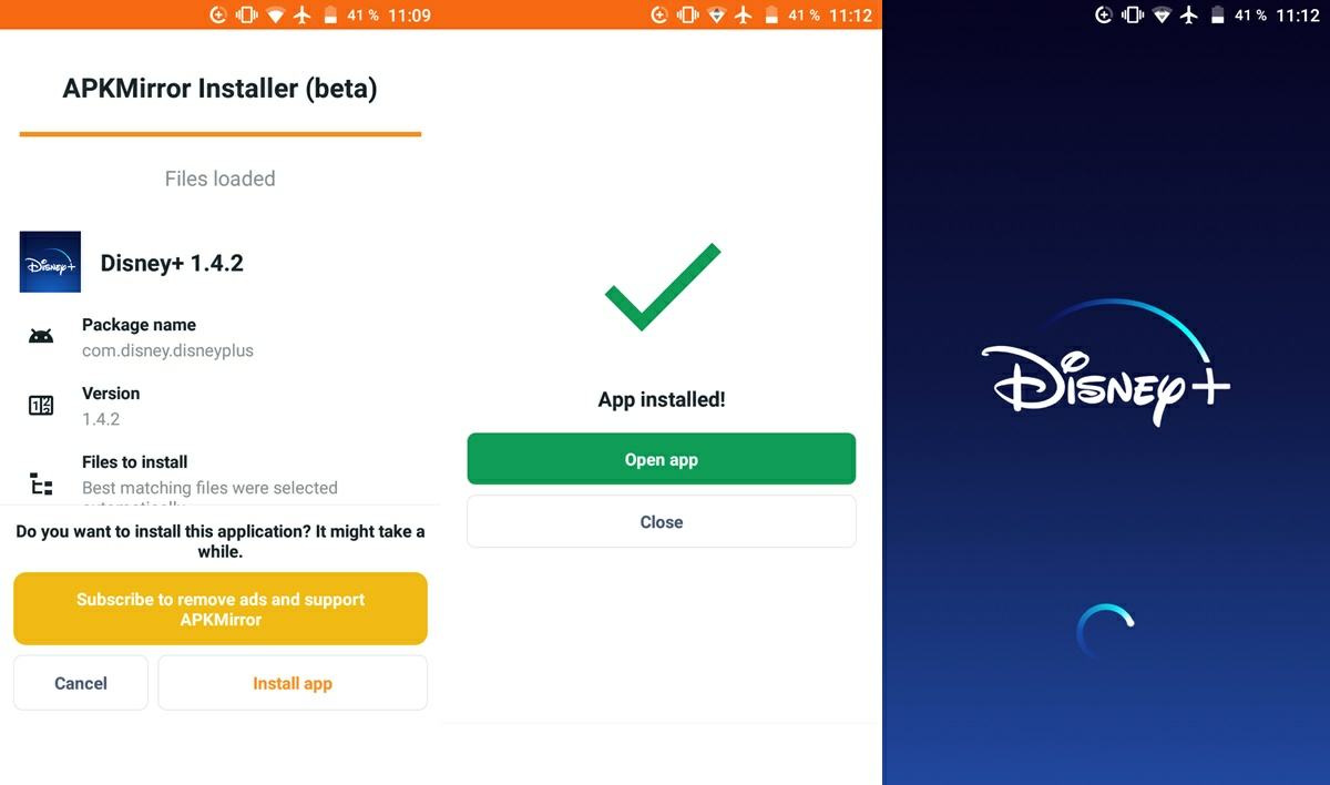 descargar disney plus apk bundle en apkmirror 1