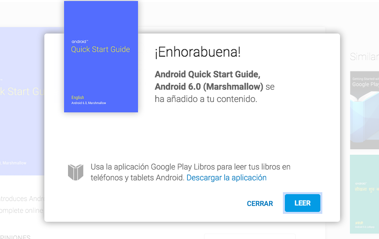 descargar guía de inicio para Marshmallow gratis