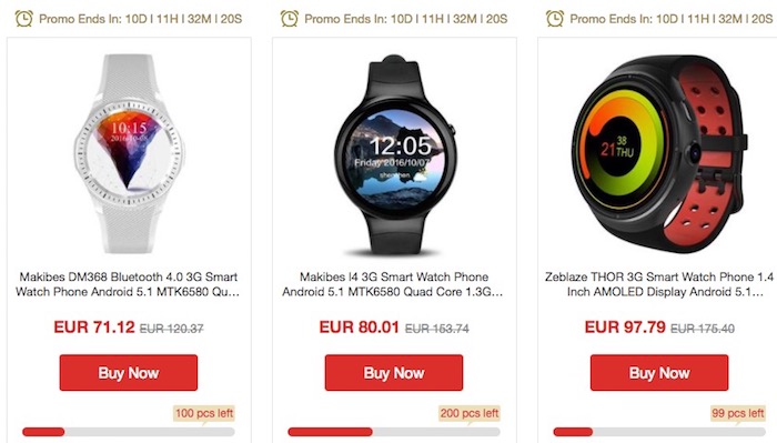 descuentos tecnologia geekbuying smartwatch