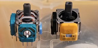 diferencia joystick con Hall Effect y joystick con potenciometro (ALPS)
