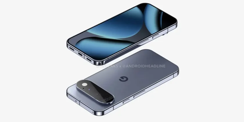 Dise&ntilde;o del Google Pixel 11 Pro.