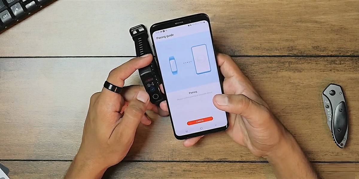 emparejar honor band 5 con movil
