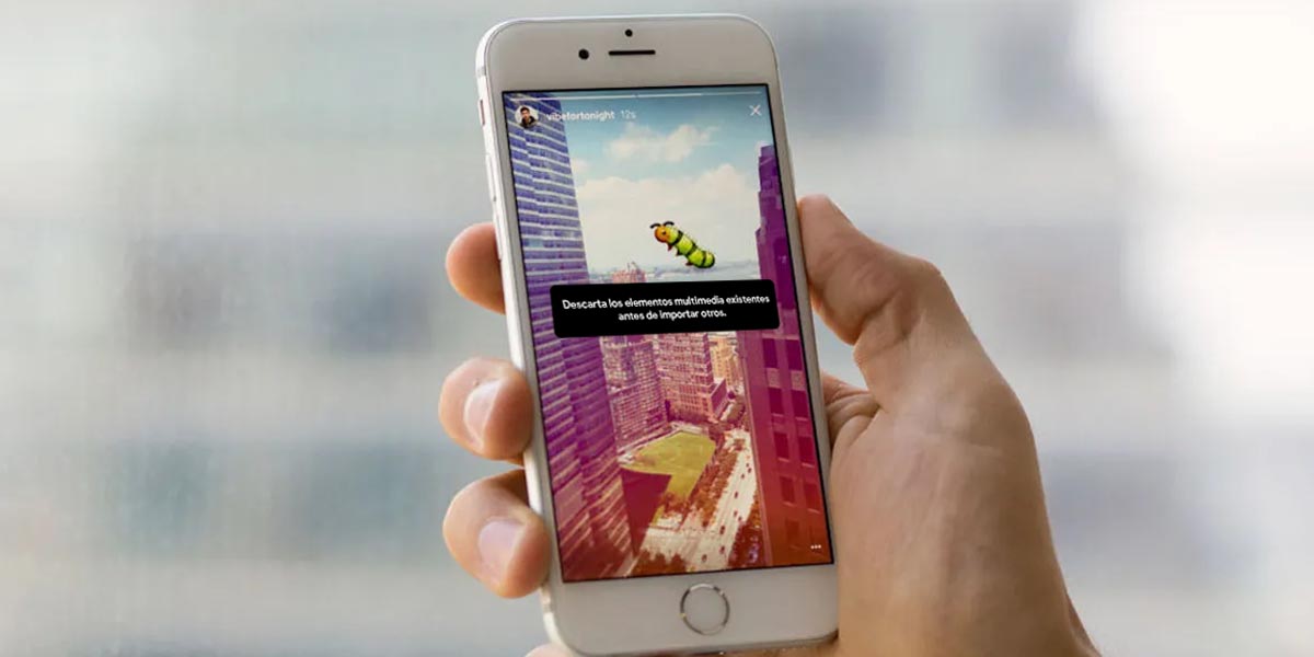 error instagram descarta elementos multimedia existentes