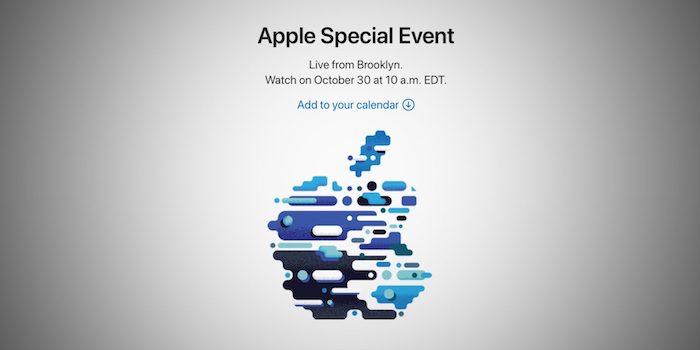 evento apple 30 octubre