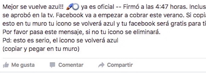 facebook cobrar verano