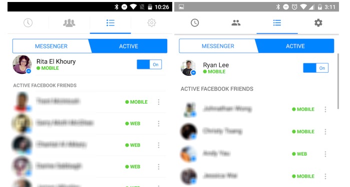 facebook messenger material design boton flotante