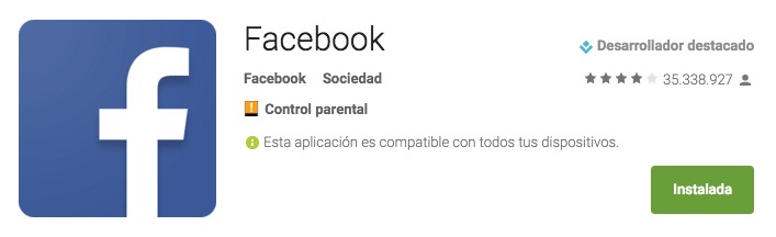 facebook plan para irse de google play