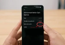fallo Epic Games que agota espacio en Android