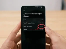 fallo Epic Games que agota espacio en Android
