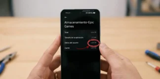 fallo Epic Games que agota espacio en Android
