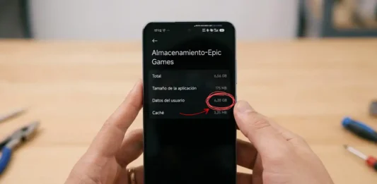 fallo Epic Games que agota espacio en Android