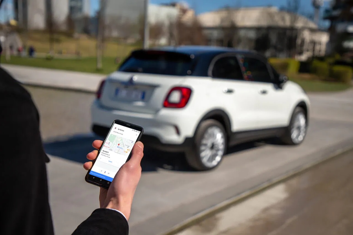 fiat 500 hey google movil