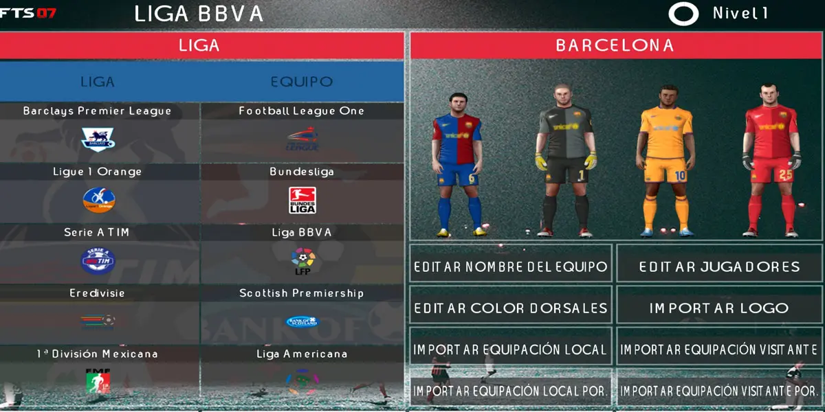 FTS 07 para Android en español