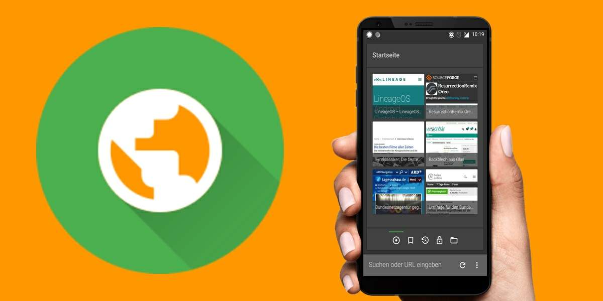 foss navegador de codigo libre para android