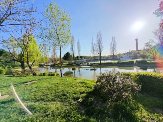 foto hecha con el REDMAGIC 10 Air la lente hace reflejos cuando hay mucha luz