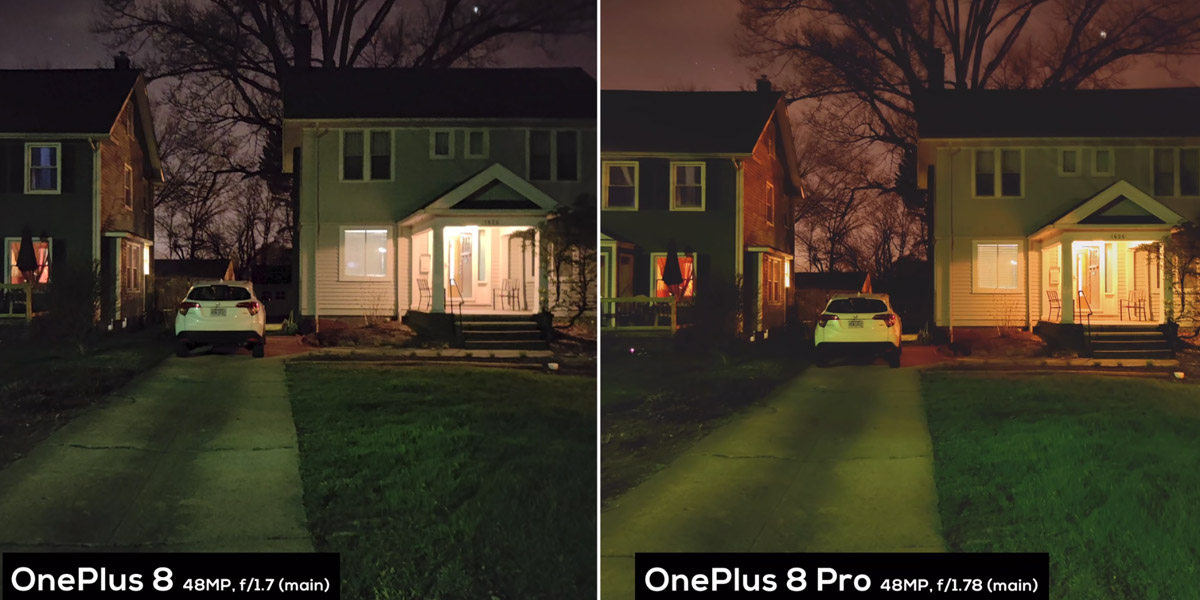 foto modo noche oneplus 8 y 8 pro