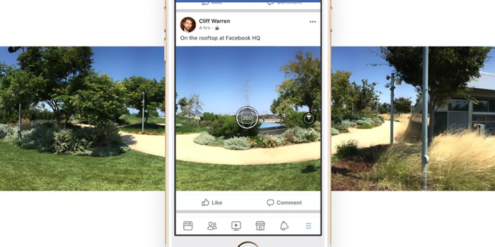 fotos 360 grados facebook usar
